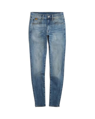 G-STAR Damen 3301 Skinny Jeans, Blau (Vintage Gold Digger D05175-C051-H117), 33W / 30L – Ansicht 4