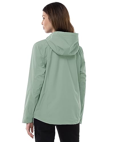 Image of Outdoor Ventures Packable Rain Jacket Women Waterproof Raincoat with Hood