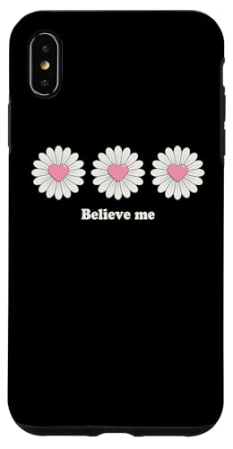 Believe me Daisy Plant Peace Love Smile Daisy Flower �X�}�z�P�[�X iPhone XS Max �p