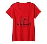 Mujer La Jolla California - Bloque La Jolla CA Camiseta Cuello V