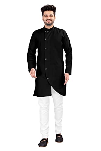 Image of Kurta pyjama for Mens In cross patten and classis colours