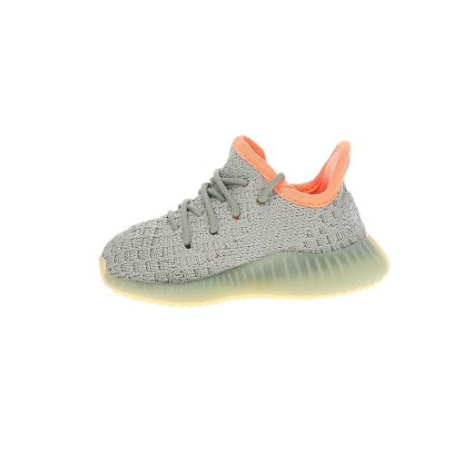 Image of adidas Toddler Boys Yeezy Boost 350 V2 Slip On Sneakers Shoes Casual - Grey - Size 5.5 M