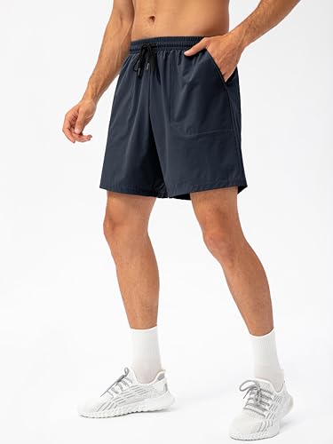 Men's Athletic Running Shorts Quick Dry Workout Shorts Lightweight Sports Gym Basketball Short Hiking3