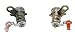 DL-107 DL108R Door Lock Set -Tumbler with Key(L & R) 95-04 Tacoma 69051-35070 69052-35070
