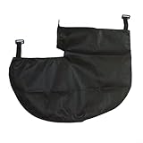 Ersatz Fangsack für Einhell GECL 36 Li ESolo Gartensauger und für Gardenic Hof 3000W Laubsauger mit Stoff und sicheren Steckern
