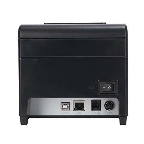 Image of Everycom EC-801 80mm (3 Inches) Direct Thermal Printer - Monochrome - Desktop - Auto Cutter - Receipt Print (EC801UL)