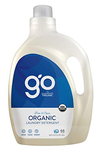GO by greenshield Organic, USDA Certified Organic 100 oz. Laundry Detergent- Free & Clear