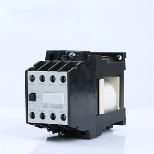 Relé intermedio JZC1-40Z de 24V CC solución para evitar caídas de tensión en cuadros eléctricos