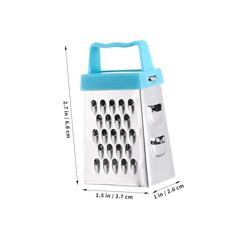 Mini set de ralladores de mano acero inoxidable 3 piezas miniatura 2