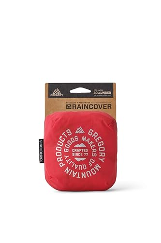 Gregory 30L Waterproof Raincover, Beaming Red miniatura 1