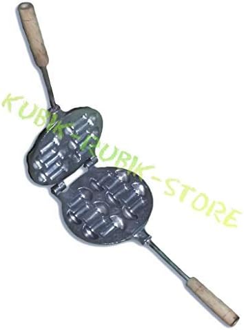 Metal Mold - 8 Sweet Russian Oreshki Mushroom