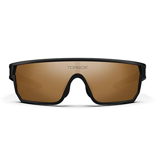 TOREGE Polarized Sports Sunglasses For Man Women Cycling Running Fishing Golf TR90 Fashion