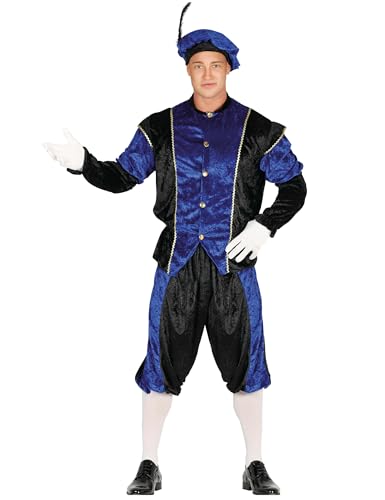GUIRMA Disfraz PAJE Real Azul - Adulto - M