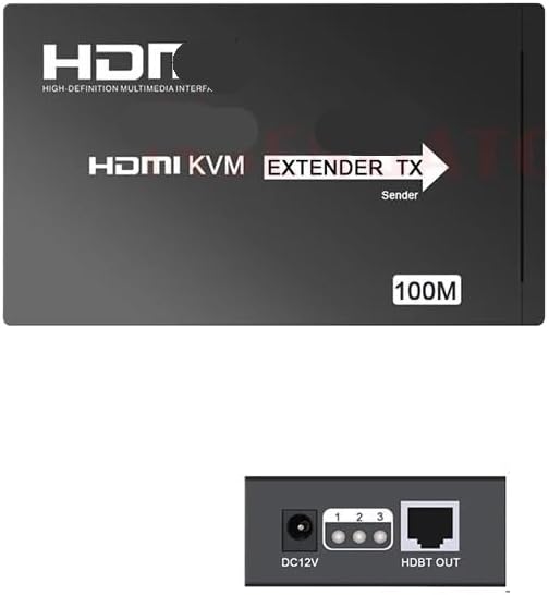 HDMI Extender HDMI Extender 4K 100m HDMI Video Receiver kit Extender Extension for TV Box(1)