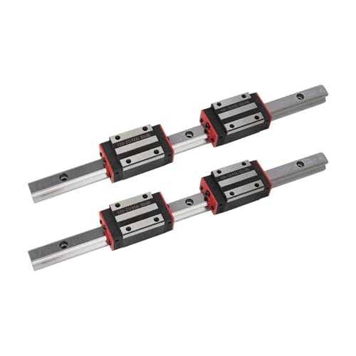 Linear Rail, Linear Sliding Gide 35mm Square Linear Guide HGR35 Rail with HGH35CA Flange Slider Block(1550mm)