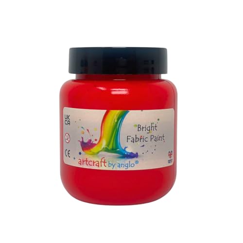 Artcraft 100ml Red Fabric Paint