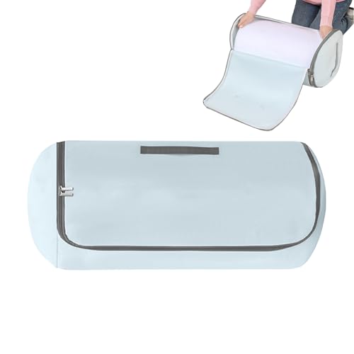 de autocompresión, de gran capacidad, cilíndrica, compresible, resistente, para equipaje, maleta, mochila, armario, viajes