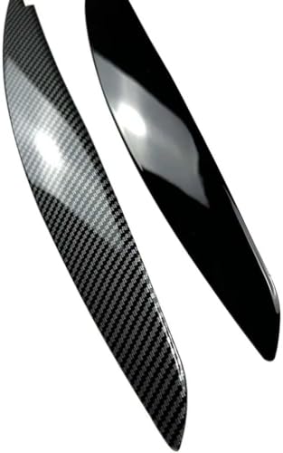 Cache-phares adhésifs pour BMW Série 1 E81 E82 E87 E88 protection carbone