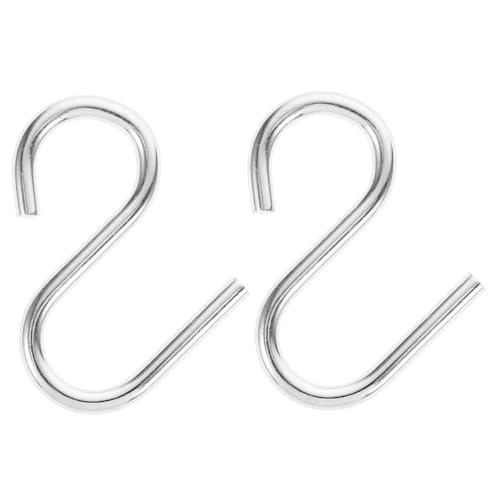 MAGICLULU Outdoor Swing Hooks 2 Pack Heavy Duty s Hooks Zinc Coated for Hammocks Chairs Camping Travel Easy to Carry