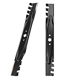 Chway 42 inch Deck Lawn Mower Blade, 942-04308-X, 942-04308 Mulching Blades with 6 Point Star, Replace Number for Troy Bilt and Cub Cade Riding Mowers, 942-04126, 942-0616, 742-04126, 742-0616