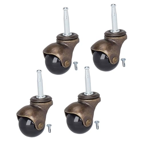 Roulettes de fauteuil ordinateur tige 5/16 pour remplacer les roues de bureau pivotantes