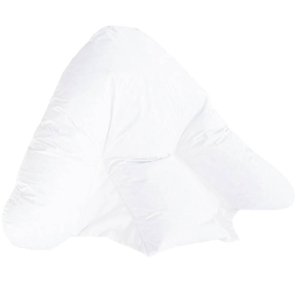 Batwing Pillow - Neck & Back Support Pillow - Back Support Pillow for Bed - Back Rest Pillow with Pillocases; Body Pillow for Comfort & Relaxation - Made in UK; 72 x 84 x 20 cm