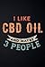 Produktbild Nutrition Tracker - I like CBD Oil And Maybe 3 People - Hemp Cannabis CBD Oil Family: Nutrition and Food Tracker and Journal - Daily Log Book for ... Calories, Carbs and Fat,High Performance
