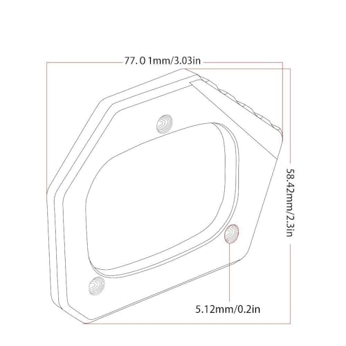 Extension béquille NC700X en alu CNC pour une stabilité premium - 4