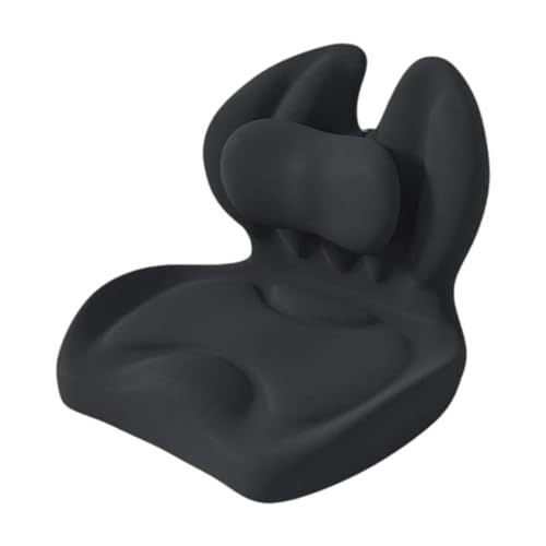 Coussin de siège ergonomique pour optimiser le confort d'une chaise gaming noire