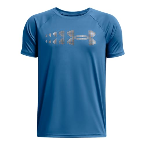 T-shirt Under Armour Tech garçon anti-transpiration pour le sport