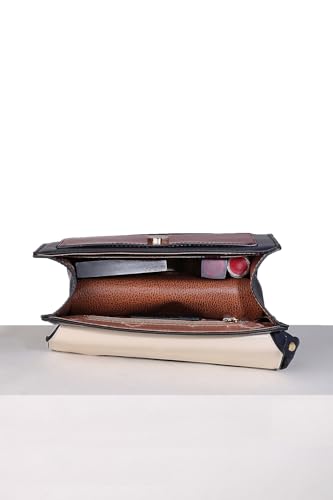 Image of Allen Solly Women's Mini Crossbody Sling Bag | Premium PU Leather | Structured Shape | Everyday Comfort | Office & Work