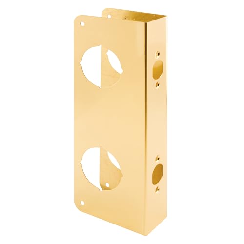 Amazon.ca: Prime-Line Products U 9537 Door Reinforcer 1-3/4-Inch Thick by 2-3/8-Inch Backset 2-1/8-Inch Bore, Non-Recessed, Brass