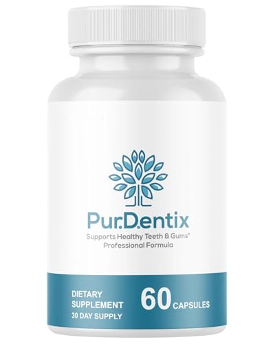 PurDentix-X - Oral Health Probiotic 4-Strain Formula for Healthy Gums Teeth & Fresh Breath | Oral Probiotics for Mouth & Bad Breath Support | Dental Health - 60 Capsules (Non chewable)