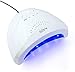 48W lámpara de uña UV LED lámpara Secadora uñas con 3 temporizadores automática secador de uña de gel sensor doble velocidad Professional (SUNone)