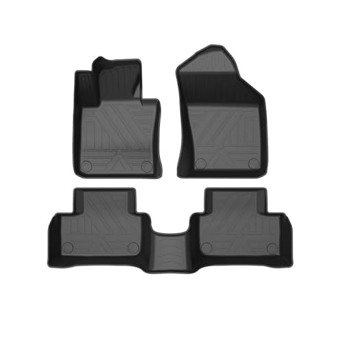 Tapis de sol étanche pour Volvo V60 2020 avec caoutchouc antidérapant haute densité