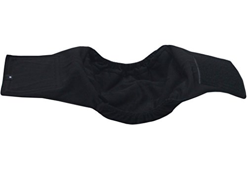 Paw Legend Washable Dog Belly Wrap Diapers For Male Dog (3 Pack,Black,Black,Black,Large) #TOP5