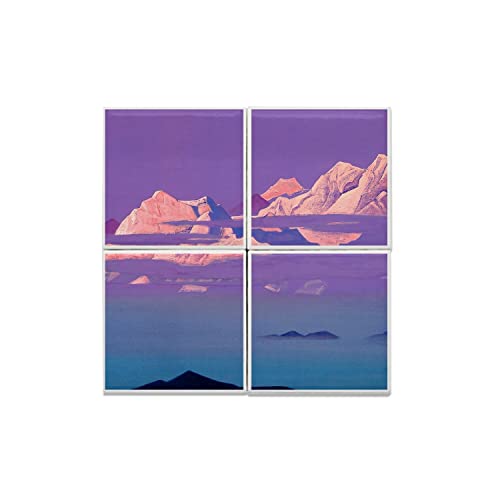 Carreaux céramique Nicholas Roerich Himalaya 40x40cm pour décoration murale