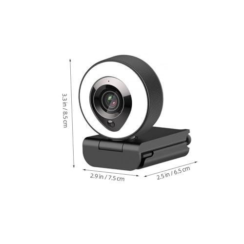 Webcam 4k autofocus et lumiere ordinateur pour visioconference fluide - 2