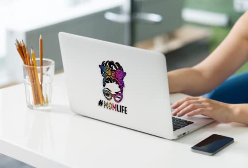 Mom Life Stickers Decals 2 Pcs 2Owls Decals Mom Life Decal Vinyl Car Sticker Vans Truck Stickers For Water Bottles Decals|4.5 X 3.15 Inches | Mom Life Sticker Decal Vinyl For Cars Water Bottles Trucks Vans Electronics |Rainbow Cheetah Print Stickers Animal Print Accessories Sticker Decal| Cool Hippie Rockstar Mom Boy Mom Girl Mom Stickers Decals. #TOP2