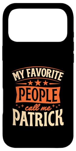 My Favorite People Call Me Patrick ���O���� �X�}�z�P�[�X iPhone 17 Pro Max �p