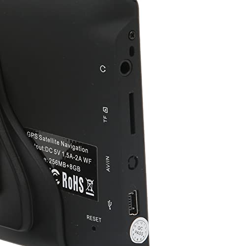 Navegador GPS para Veículos, GPS para Veículos Com Tela Capacitiva Multilíngue de Alta Resolução