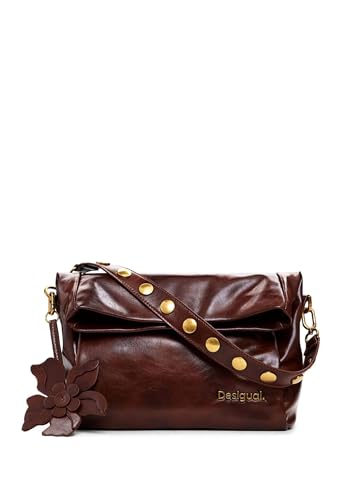 Desigual Reprise Choco Valenti, Accessoires PU Across Body Bag Women's, marron