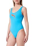 PUMA Damen Swimsuit Badeanzug, Energy Blue, L EU