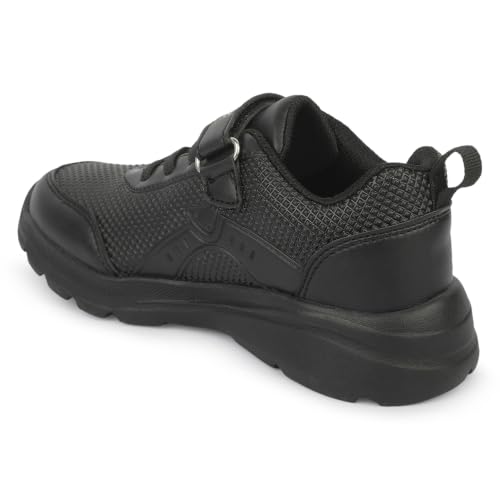 Image of Liberty LEAP7X ACTO151E School Shoe (Non-Lacing) for Kids - Black, White