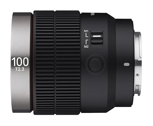 Image of Samyang V-Af 100 Mm T2.3 Fe for Sony E, Video Lens, Auto Focus Lens, Cine Lens 8K Support, Custom Switch and Button - Black