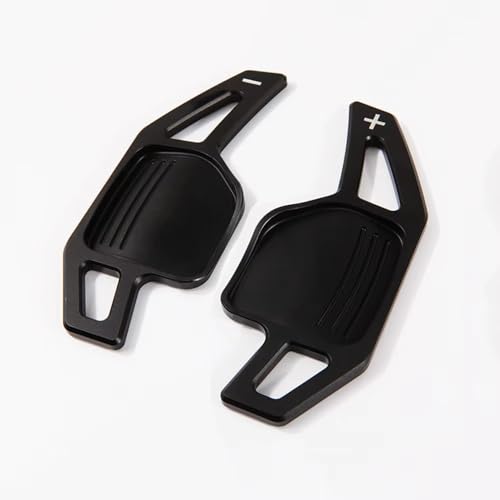 Compatible With Skoda For Octavia A5 MK2 1Z RS VRS RS For Scout �Ԃ̃X�e�A�����O�z�C�[���V�t�g�p�h�������V�t�^�[ �p�h���V�t�g �G�N�X�e���V����(Black)