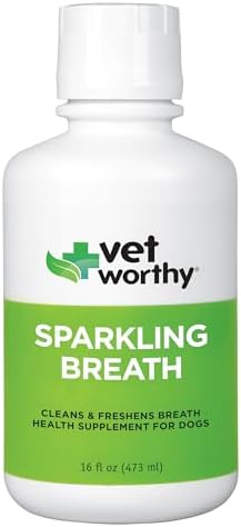 Vet Worthy Sparkling Breath Dog Mouthwash Water Additive - 16oz image 4