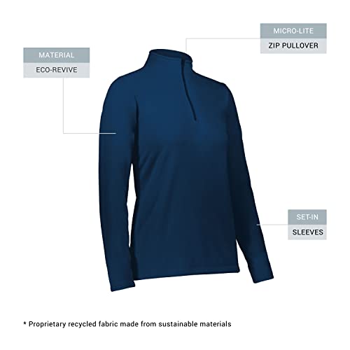 Augusta Sportswear Women's Ladies Micro-lite Fleece 1/4 Zip Pullover4