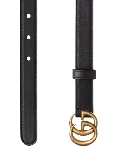 Gucci Women's Marmont GG Thin Belt, Black2