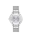 Movado Bold Shimmer Women's Swiss Quartz Stainless Steel and Mesh Bracelet Casual Watch, Color: Silver (Model: 3600655)